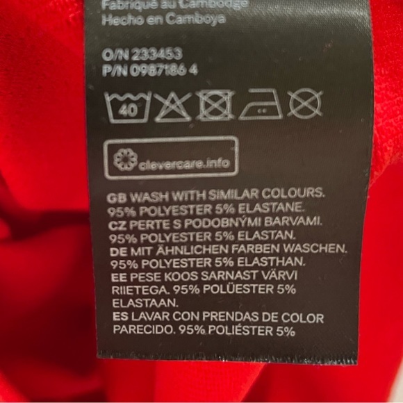 H&M Caliente Bodycon Cutout Ribbed Mini Dress - M - Picture 6 of 6